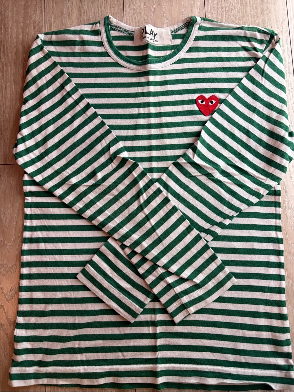 Comme des Garcons Striped Long Sleeve Tee
